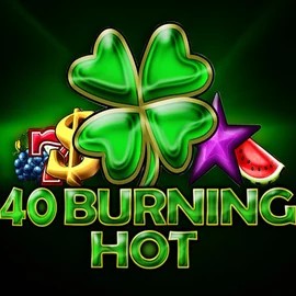 40 Burning Hot casino game by Amusnet Interactive – featured logo at JB Casino