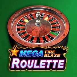 Mega Fire Blaze Roulette online game logo by Playtech on jb-casino.org
